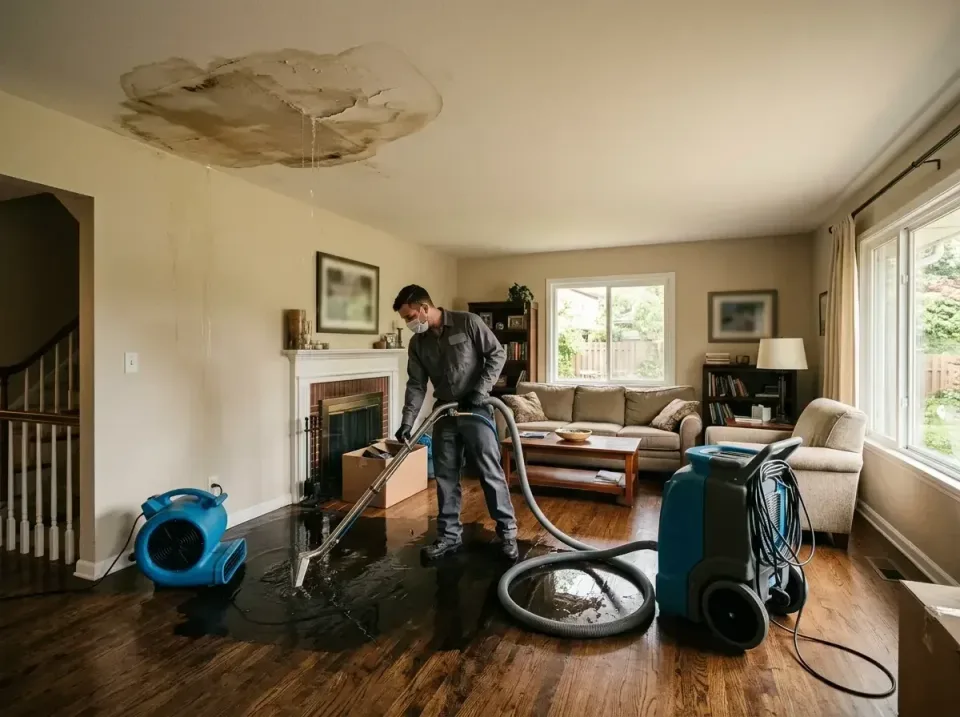 attic-pipe-burst-ceiling-drip-008 — frequently asked questions, Water Damage Restoration & Carpet Care in Napa, CA
